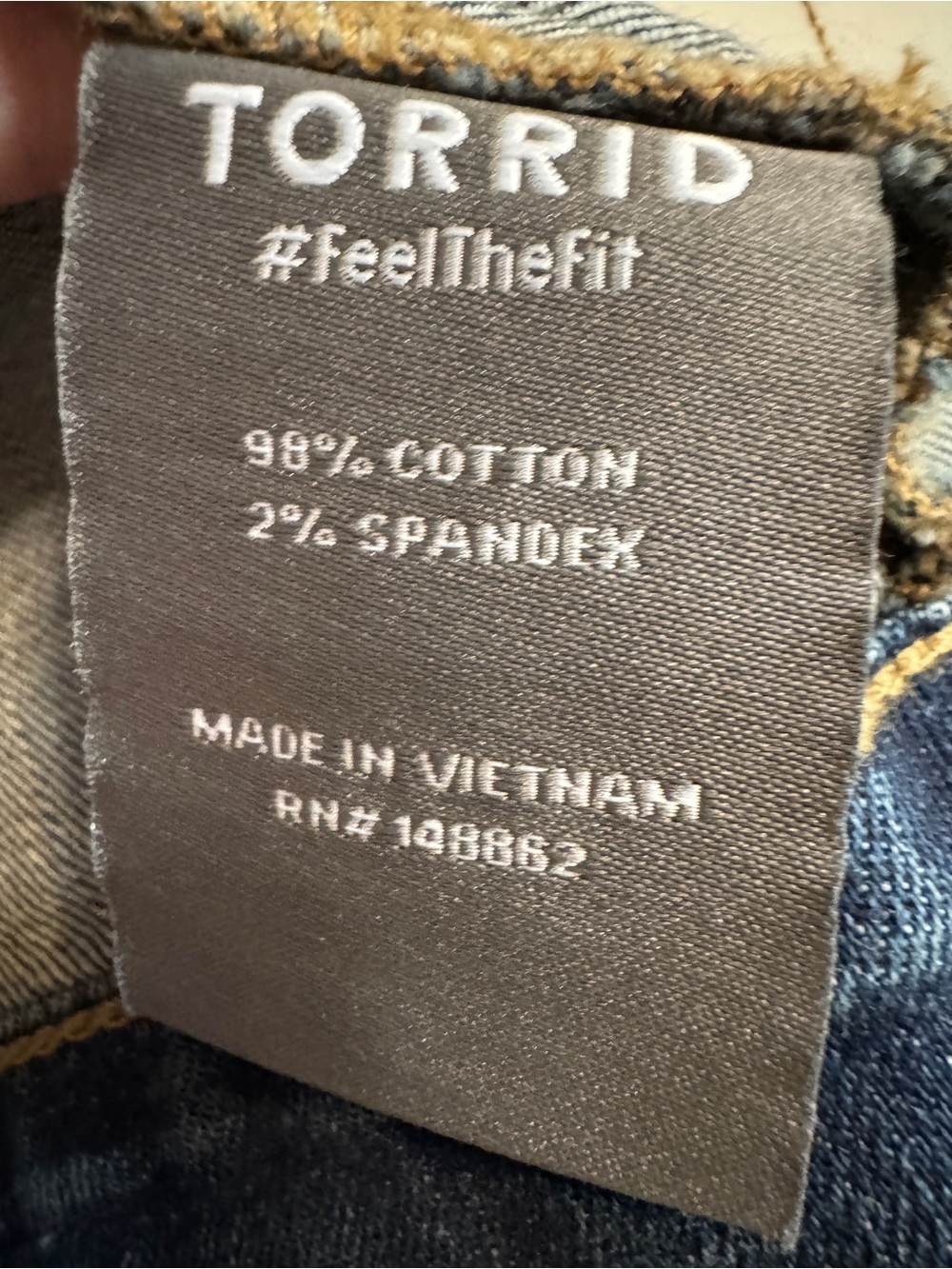 TORRID Dark Blue Denim Jean Jacket - Picture 5 of 6